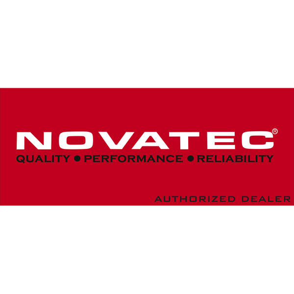 NOVATEC Aufkleber, Rückseite klebend