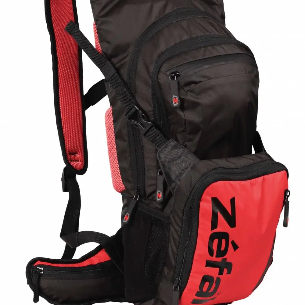 ZEFAL HYDRIC RUCKSACK ENDURO SCHWARZ/ROT TASCHE 11L