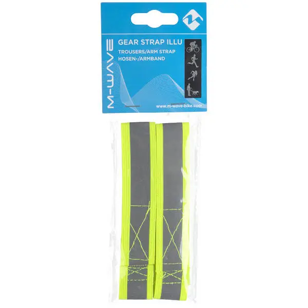 M-WAVE Hosen-/Armband Gear Strap Illu – Bild 2