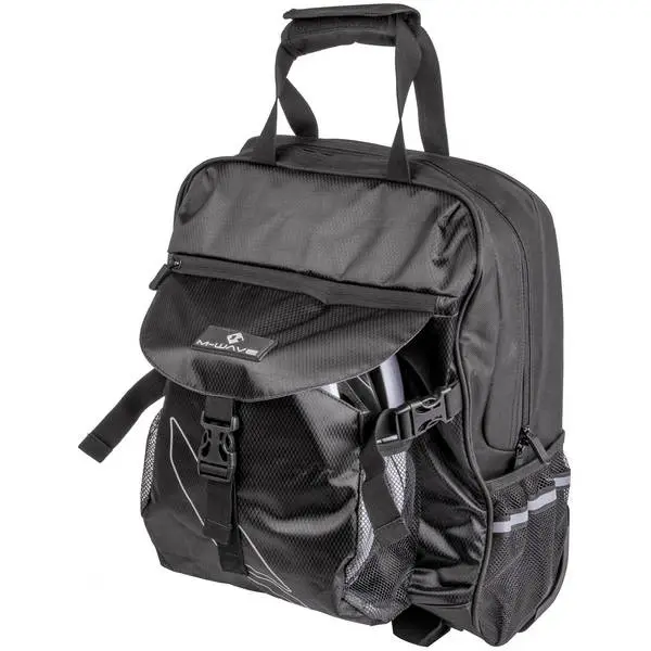M-WAVE Gepäckträgertasche und Trolley Amsterdam TR S – Bild 2