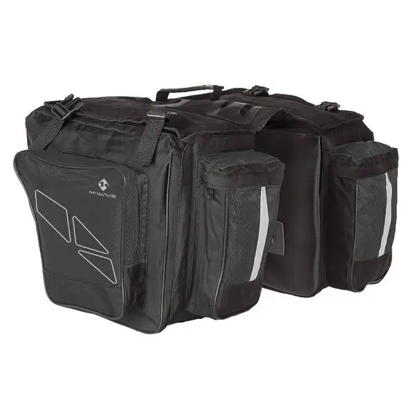 M-WAVE Gepäckträgertasche Amsterdam Triple – Bild 2
