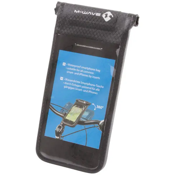 M-WAVE Smartphonetasche Black Bay
