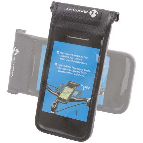 M-WAVE Smartphonetasche Black Bay – Bild 5