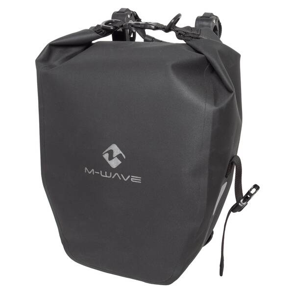 M-WAVE Gepäckträgertasche Rough Ride II Rack Black Series