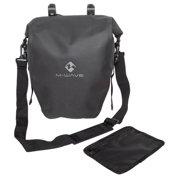 M-WAVE Gepäckträgertasche Rough Ride II Rack Black Series – Bild 2
