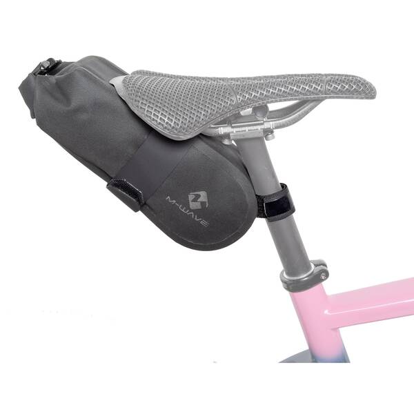 M-WAVE Satteltasche Rough Ride II Saddle S Black Series – Bild 2