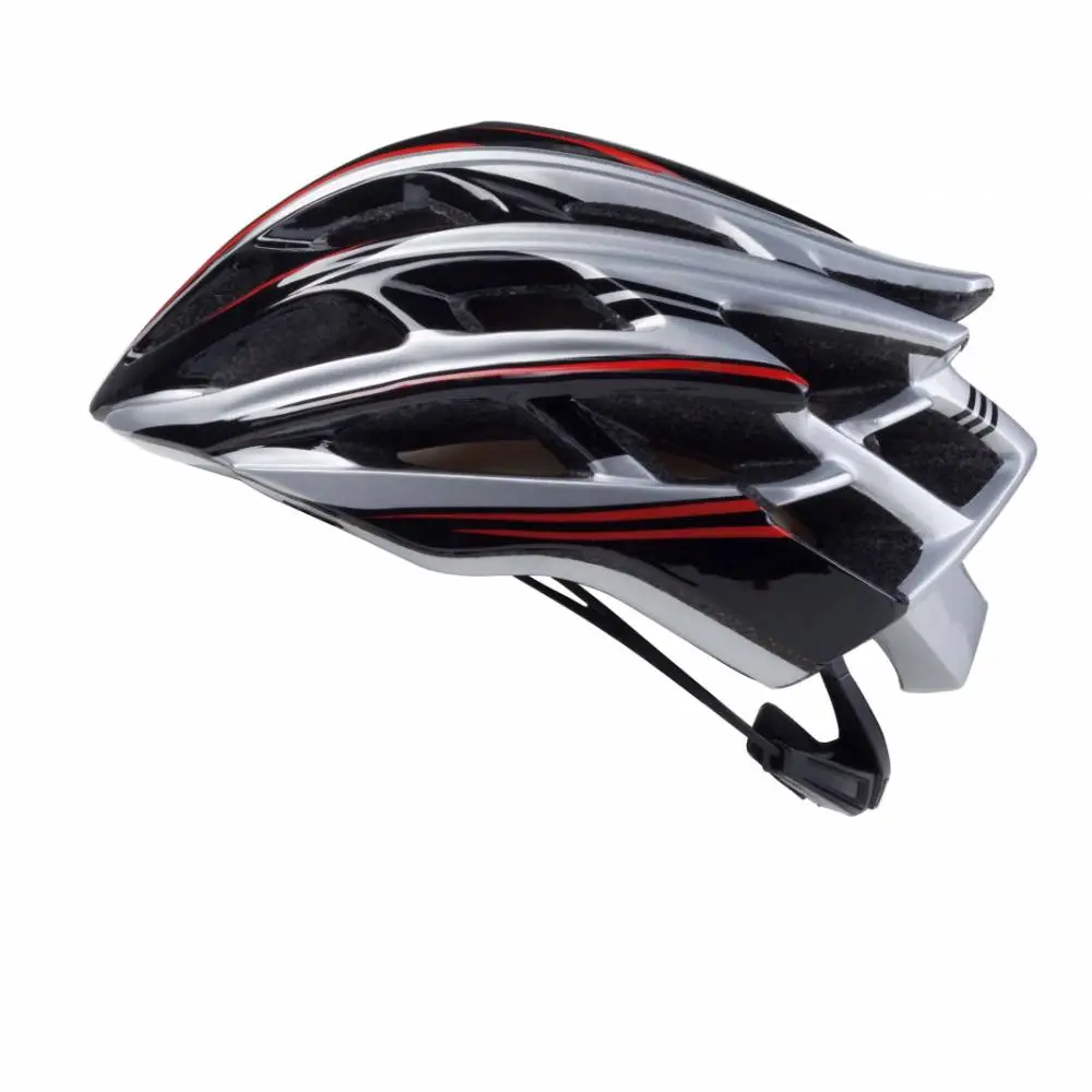 HELME IN-MOLD S-199 GRAU/SCHWARZ/ROT M 52/58 – Bild 2