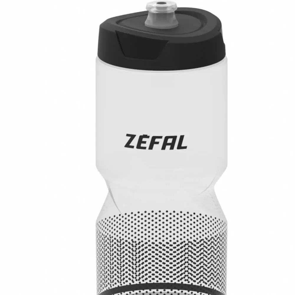 ZEFAL WASSERFLASCHE MAGNUM SOFT CAP 975 ML DURCHSICHTIG/SCHWARZ