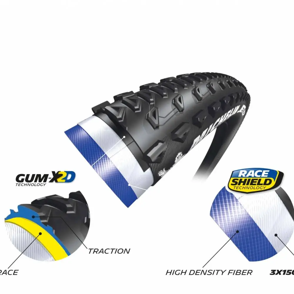 MICHELIN-REIFEN 29X2.10 (54-622) JET XCR TL BEREIT – Bild 2