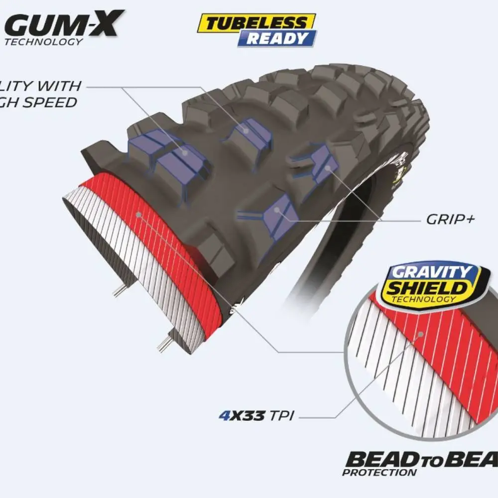 MICHELIN-REIFEN 29X2.40 (61-622) DH34 BIKEPARK MAGI-X TLR – Bild 2
