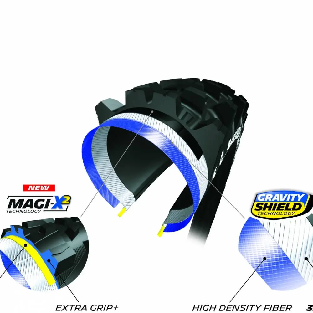 MICHELIN-REIFEN 29X2.40 (61-622) WILD ENDURO VORNE MAGI-X TLR – Bild 2