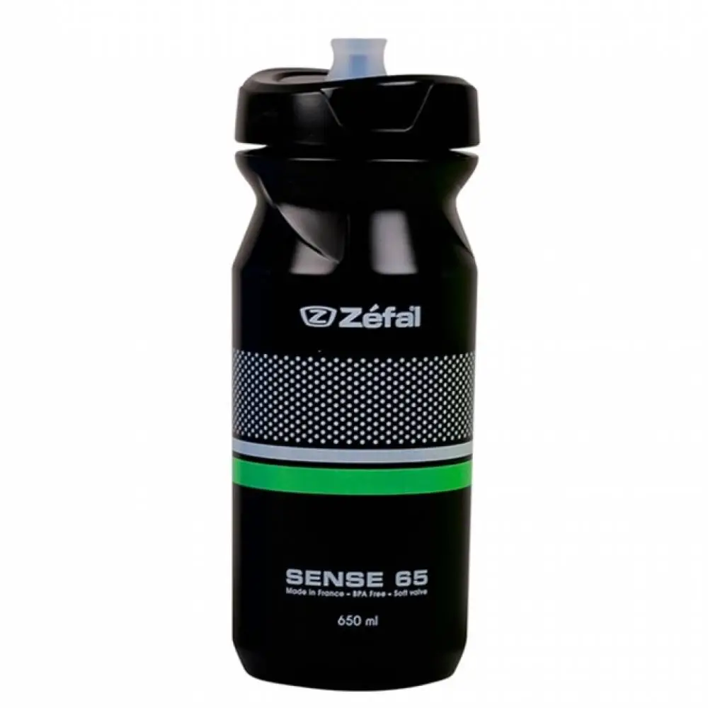 ZEFAL WASSERFLASCHE SENSE SOFT 65 650 ML SCHWARZ/WEISS/GRÜN