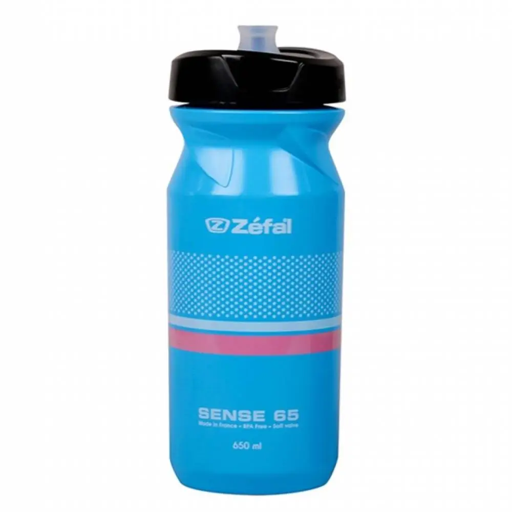 ZEFAL WASSERFLASCHE SENSE SOFT 65 650ML BLAU/ROSA/WEISS