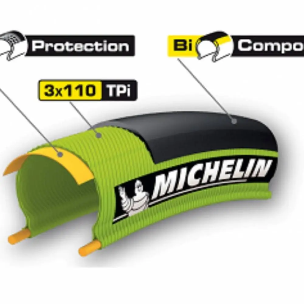 MICHELIN REIFEN 700X23 (23-622) PRO 4 V2 SCHWARZ SERVICE KURS Clincher FALTREIFEN – Bild 3