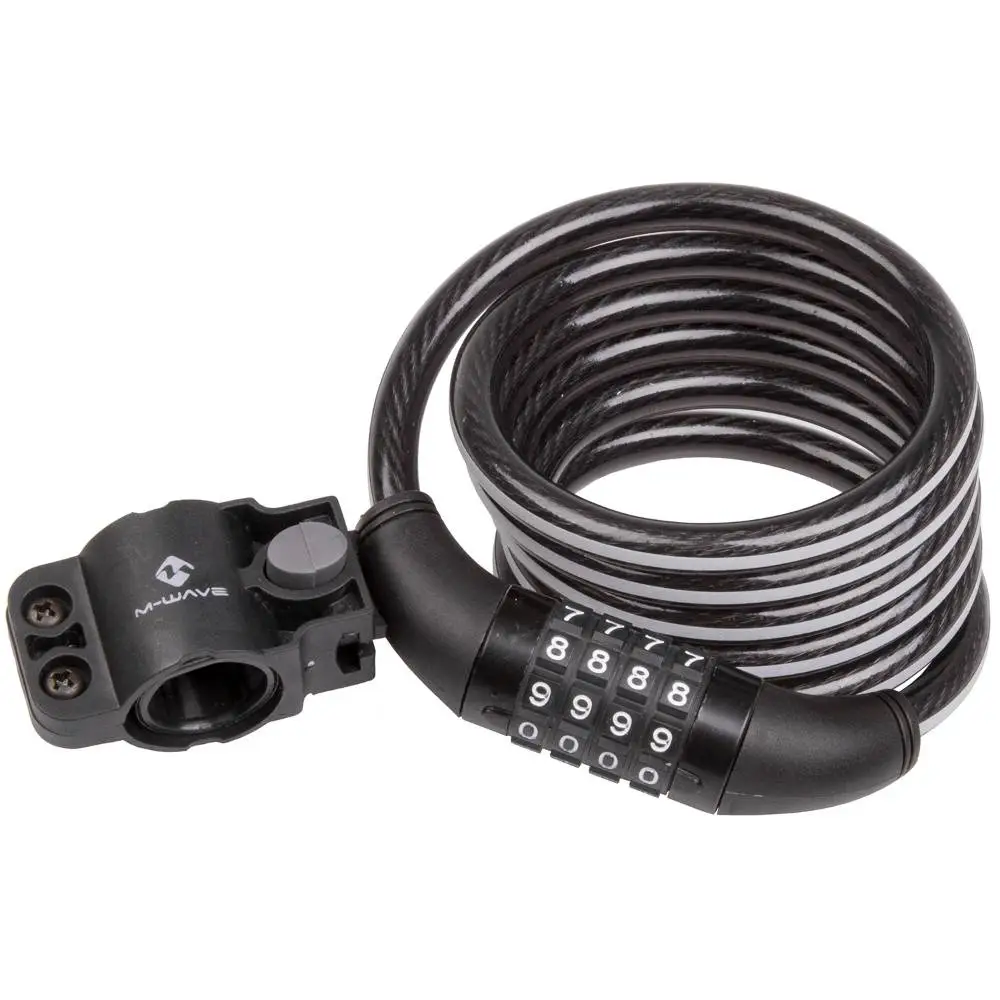 M-WAVE DS 10.18 Illu reflex Spiralkabelschloss