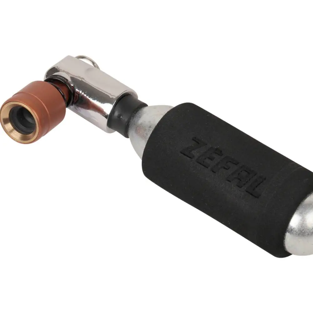 ZEFAL EZ BIG SHOT CO2 INFLATOR MIT CO2 PATRONE BRONZE/SILBER