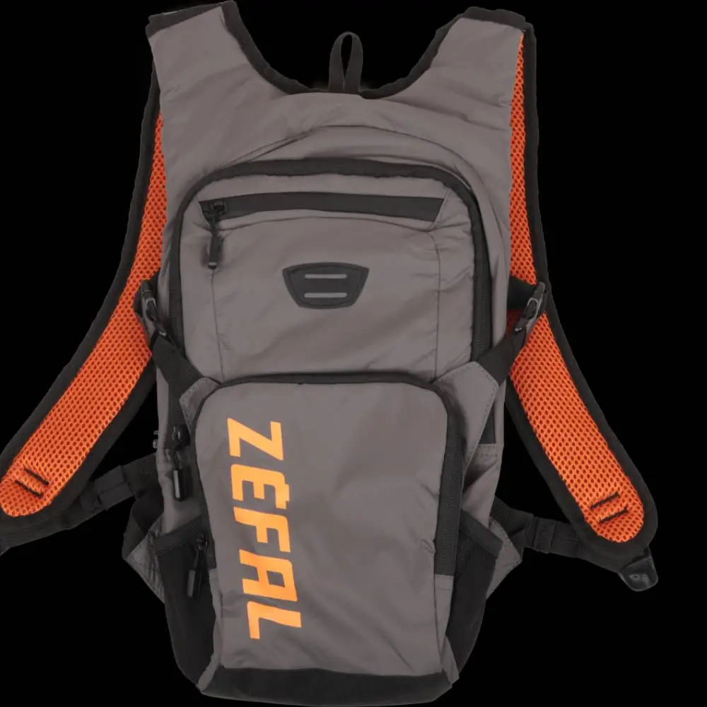 ZEFAL HYDRIC BACKPACK XC GRAU/ORANGE TASCHE 6L