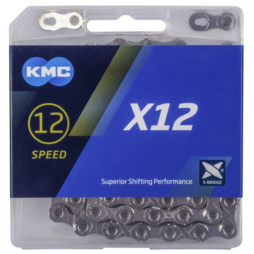 KMC X12 Silver/Black Schaltungskette – Bild 2