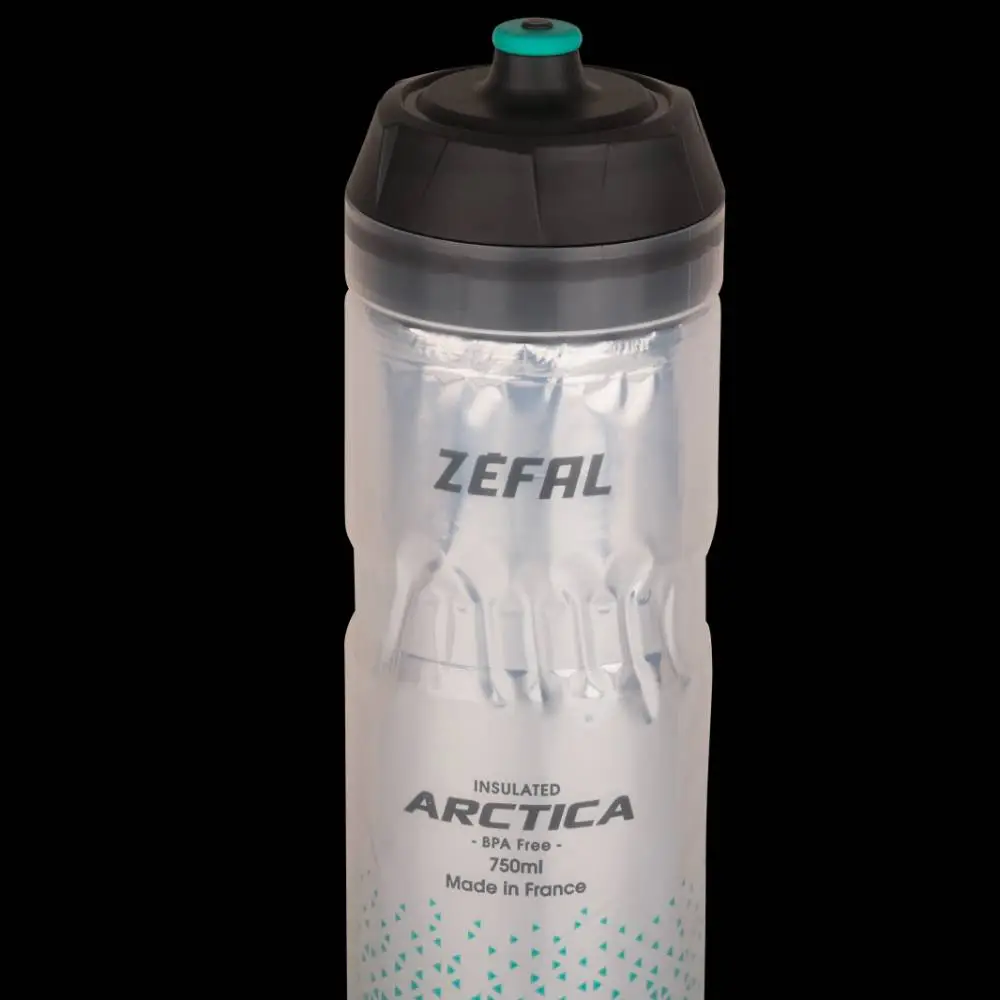 ZEFAL WASSERFLASCHEN THERMIC ARCTICA SILBER/GRÜN 750 ML