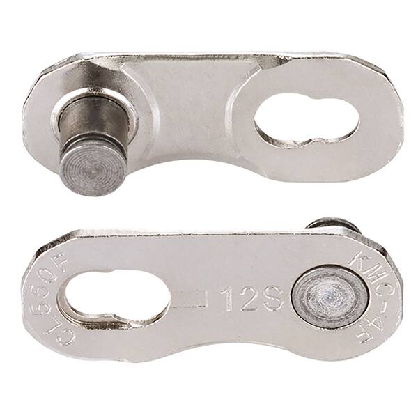 KMC MissingLink Verschlussglied Flattop silver