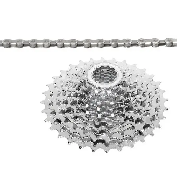 VENTURA Set aus Kette und Kassette Power 9 speed