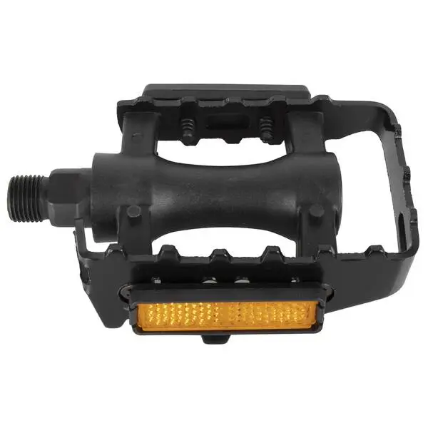 Pedal>Steady-K1<, Kunststoffkörper (schwarz), Stahlkäfig (schwarz), Kugellager, mit Reflektor, mit deutschem PZ, Trittfläche 95 x 60 mm, MV – Bild 4