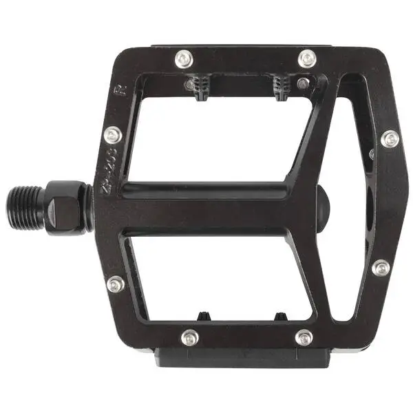 Plattformpedal, Alu, schwarz, mit austauschbaren Pins (16 je Pedal), Trittfläche 93 x 97 mm, mit Reflektoren und deutschem PZ, MV – Bild 4