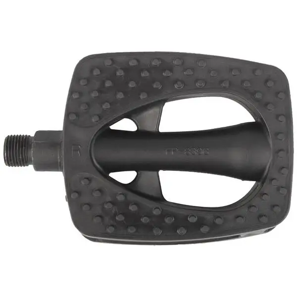 Pedal, einteiliger PP Körper mit rutschfester TPR-Auflage, Kugellager, mit Reflektor, mit dt. Prüfzeichen, schwarz, MV – Bild 4