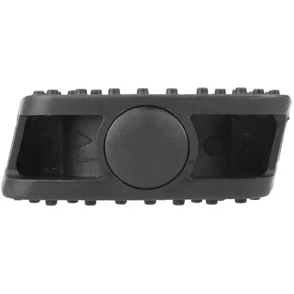 Pedal, einteiliger PP Körper mit rutschfester TPR-Auflage, Kugellager, mit Reflektor, mit dt. Prüfzeichen, schwarz, MV – Bild 2