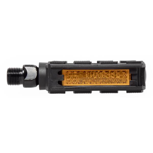 Kinderpedal, 74 x 83 x 23 mm, schwarz mit Reflektor, mit dt. Prüfzeichen, 9/16"-Achse, MV – Bild 2