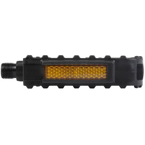 M-WAVE MTB-Pedal >Steady K3<, Kunststoffkörper, Kugellager, mit Reflektor, ohne dt. Prüfnr., schwarz, Trittfläche 95 x 72 mm, AM – Bild 3
