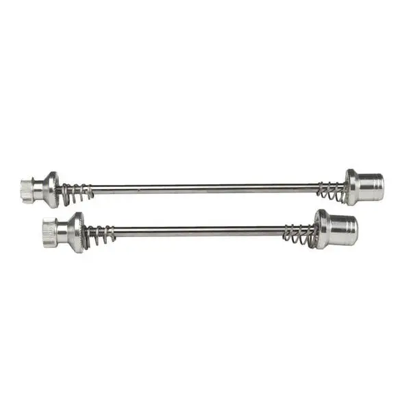 TRANZ X Schnellspanner-Set, Vorderrad/Hinterrad/Sattelstütze/Hebel, silber, auf Tranz X Karte – Bild 4