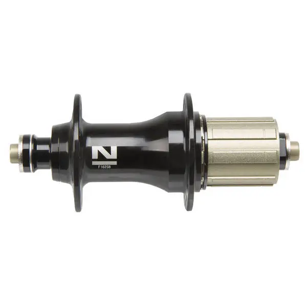 NOVATEC Hinterradnabe, NOVATEC, Alu, mit 4 Industriekugellagern, 36 Loch, Achse 10 x 145 mm, Einbaumaß 135 mm, Shimano-HG-Kassette 11S(mit Adapter für 8/9/10), schwarz poliert, MV