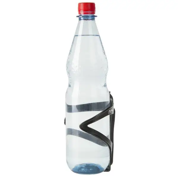 Flaschenhalter, Polycarbonat, schwarz, sehr flexibel (0,33l - 1,5l), 32 g, MV – Bild 2