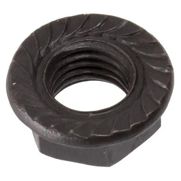 Achsmutter M10X1.25, für Tretlagerachse, schwarz, 100 Stck im Beutel – Bild 2
