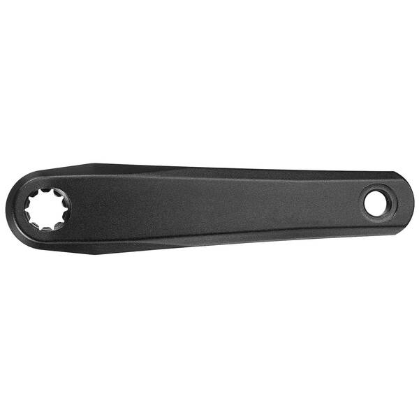 SAMOX Kurbel, links, ISIS-Aufnahme, für BOSCH GEN 2+4+Brose System, Alu, 165 mm, schwarz eloxiert, 13 mm Offset, AM-Verpackung