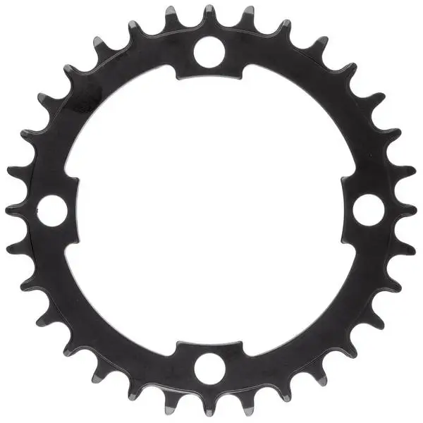 SAMOX E-Bike Kettenblatt - narrow wide, Stahl, Lochkreis 104mm, 32 Zähne, für 1/2" x 3/32” und 11/128”, schwarz, MV