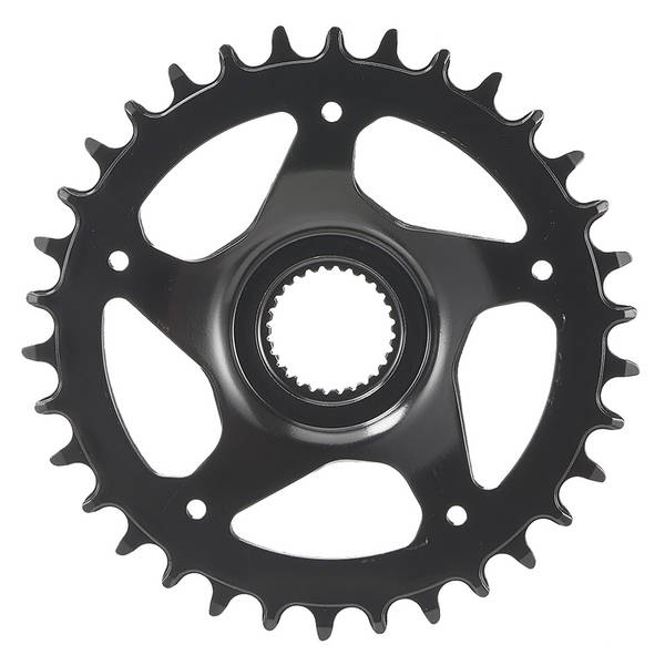 SAMOX Direct mount E-Bike Kettenblatt >PD-DM-Gen4< - narrow wide, Stahl, 42 Zähne, für 1/2" x 3/32” und 11/128”, schwarz, für Kettenlinie 50 mm, für BOSCH GEN 4, AM packing