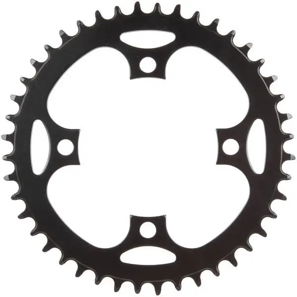 SAMOX E-Bike Kettenblatt - narrow wide, Stahl, Lochkreis 104mm, 44 Zähne, für 1/2" x 3/32” und 11/128”, schwarz, MV