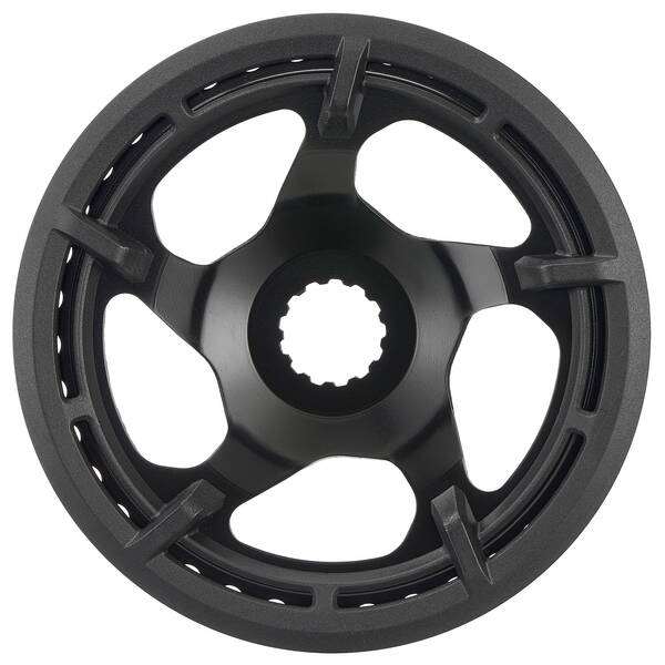 SAMOX Direct mount E-Bike Kettenblatt >PD-DM-Gen3< - narrow wide, Stahl, 44 Zähne, für 1/2" x 3/32” und 11/128”, schwarz, für Kettenlinie 50 mm, für BOSCH GEN 3, mit Kettenschutz, AM-Verpackung