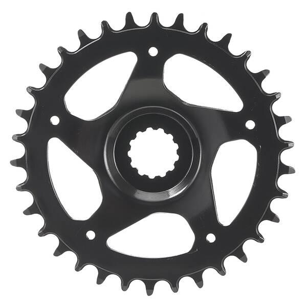 SAMOX Direct mount E-Bike Kettenblatt >PD-DM-Gen3< - narrow wide, Stahl, 38 Zähne, für 1/2" x 3/32” und 11/128”, schwarz, für Kettenlinie 50 mm, für BOSCH GEN 3, AM-Verpackung