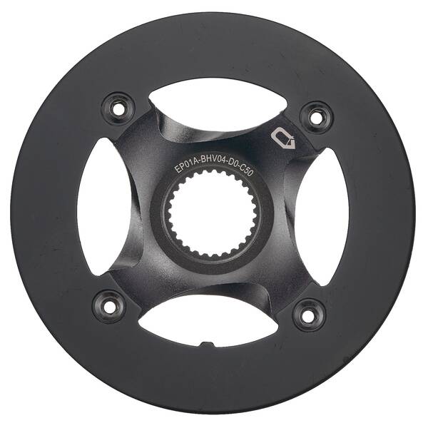 SAMOX Kettenblatt-Set Samox EP01A-BHV04-DG-C53+NWP203-34T-NS-BG1, bestehend aus:
*************************************
1 x E-Bike Spider, BCD 104 mm, für CL 53 mm, Material: Aluminium, Oberfläche: sandgestrahlt, schwarz eloxiert, für Kettenblätter, zur Verwendung mit Kettenschutz
1 x Artikel ? = E-Bike Kettenblatt, narrow wide, BCD 104 mm, mit 34T, 1/2 x 3/32" and 11/128", Material: Stahl, Oberfläche: ED schwarz, ohne Logo
1 x Artikel ? = E-Bike Kettenschutz, BCD 104 mm, für 34T Einsatz, Material: Aluminium, Oberfläche: sandgestrahlt, schwarz eloxiert, ohne Logo
1 x Artikel 356302/356309 = Kettenblattschrauben + Muttern, Schraubengröße: M8 * 0,75 * L 10,5 mm, Muttergröße: M8 * 0,75 * L 8,5 mm, Material: Stahl, Oberfläche: schwarz, 1 Satz = 4 Schrauben + 4 Muttern (zur Montage für Kettenblatt und Kettenschutz)
=> Alle Teile zusammengebaut als ein Satz, AM-Verpackung