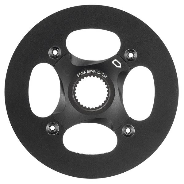 SAMOX Kettenblatt-Set Samox EP01A-BHV04-DG-C53+NWP203-40T-NS-BG1, bestehend aus:
*************************************
1 x E-Bike Spider, BCD 104 mm, für CL 53 mm, Material: Aluminium, Oberfläche: sandgestrahlt, schwarz eloxiert, für Kettenblätter, zur Verwendung mit Kettenschutz
1 x Artikel ? = E-Bike Kettenblatt, narrow wide, BCD 104 mm, mit 40T, 1/2 x 3/32" and 11/128", Material: Stahl, Oberfläche: ED schwarz, ohne Logo
1 x Artikel ? = E-Bike Kettenschutz, BCD 104 mm, für 40T Einsatz, Material: Aluminium, Oberfläche: sandgestrahlt, schwarz eloxiert, ohne Logo
1 x Artikel 356302/356309 = Kettenblattschrauben + Muttern, Schraubengröße: M8 * 0,75 * L 10,5 mm, Muttergröße: M8 * 0,75 * L 8,5 mm, Material: Stahl, Oberfläche: schwarz, 1 Satz = 4 Schrauben + 4 Muttern (zur Montage für Kettenblatt und Kettenschutz)
=> Alle Teile zusammengebaut als ein Satz, AM-Verpackung