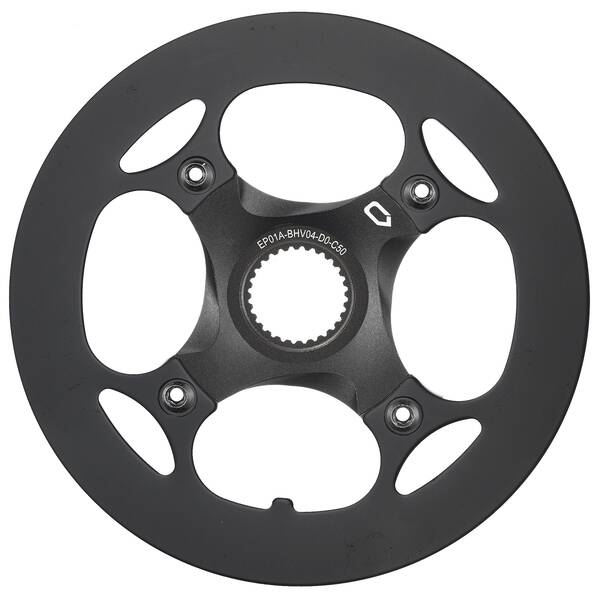 SAMOX Kettenblatt-Set Samox EP01A-BHV04-DG-C52+NWP203-42T-NS-BG6, bestehend aus:
*************************************
1 x E-Bike Spider, BCD 104 mm, für CL 52 mm, Material: Aluminium, Oberfläche: sandgestrahlt, schwarz eloxiert, für Kettenblätter, zur Verwendung mit Kettenschutz
1 x Artikel ? = E-Bike Kettenblatt, narrow wide, BCD 104 mm, mit 42T, 1/2 x 3/32" and 11/128", Material: Stahl, Oberfläche: ED schwarz, ohne Logo
1 x Artikel ? = E-Bike Kettenschutz, BCD 104 mm, für 42T Einsatz, Material: Aluminium, Oberfläche: sandgestrahlt, schwarz eloxiert, ohne Logo
1 x Artikel 356302/356309 = Kettenblattschrauben + Muttern, Schraubengröße: M8 * 0,75 * L 10,5 mm, Muttergröße: M8 * 0,75 * L 8,5 mm, Material: Stahl, Oberfläche: schwarz, 1 Satz = 4 Schrauben + 4 Muttern (zur Montage für Kettenblatt und Kettenschutz)
=> Alle Teile zusammengebaut als ein Satz, AM-Verpackung