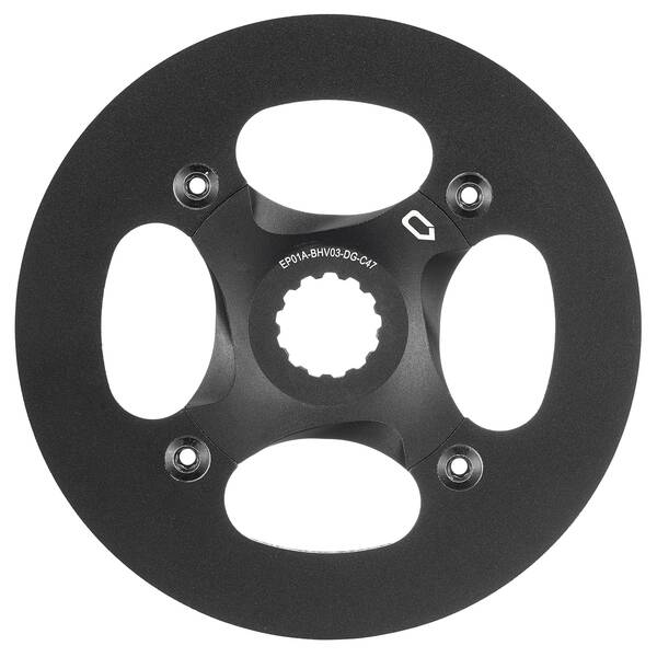 SAMOX Kettenblatt-Set Samox EP01A-BHV03-DG-C52+NWP203-38T-NS-BG1, bestehend aus:
*************************************
1 x E-Bike Spider, BCD 104 mm, für CL 52 mm, Material: Aluminium, Oberfläche: sandgestrahlt, schwarz eloxiert, für Kettenblätter, zur Verwendung mit Kettenschutz
1 x Artikel ? = E-Bike Kettenblatt, narrow wide, BCD 104 mm, mit 38T, 1/2 x 3/32" and 11/128", Material: Stahl, Oberfläche: ED schwarz, ohne Logo
1 x Artikel ? = E-Bike Kettenschutz, BCD 104 mm, für 38T Einsatz, Material: Aluminium, Oberfläche: sandgestrahlt, schwarz eloxiert, ohne Logo
1 x Artikel 356302/356309 = Kettenblattschrauben + Muttern, Schraubengröße: M8 * 0,75 * L 10,5 mm, Muttergröße: M8 * 0,75 * L 8,5 mm, Material: Stahl, Oberfläche: schwarz, 1 Satz = 4 Schrauben + 4 Muttern (zur Montage für Kettenblatt und Kettenschutz)
=> Alle Teile zusammengebaut als ein Satz, AM-Verpackung