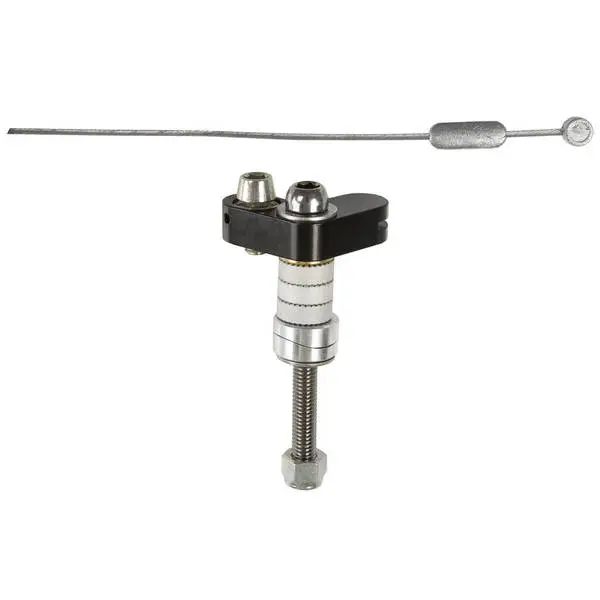 Power Hanger, Alu, mit Bolzen und Distanzhülsen, schwarz