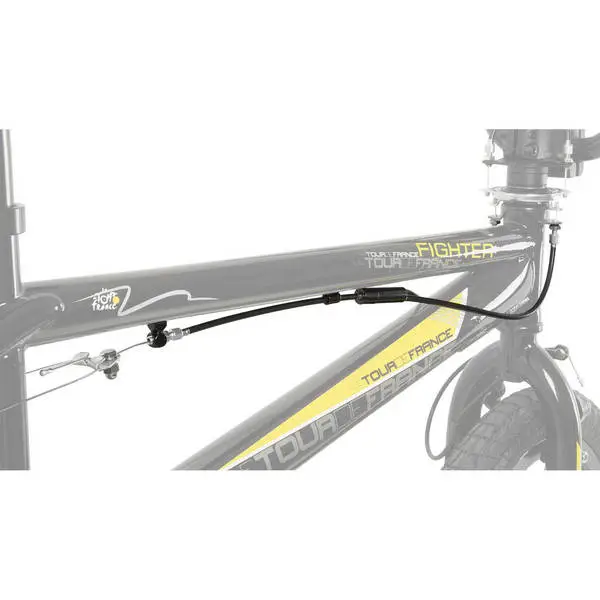 Kabel für Rotorbremse für BMX, HR, Gesamtlänge: 1200 mm, Außenlänge 450/250mm, MV – Bild 2