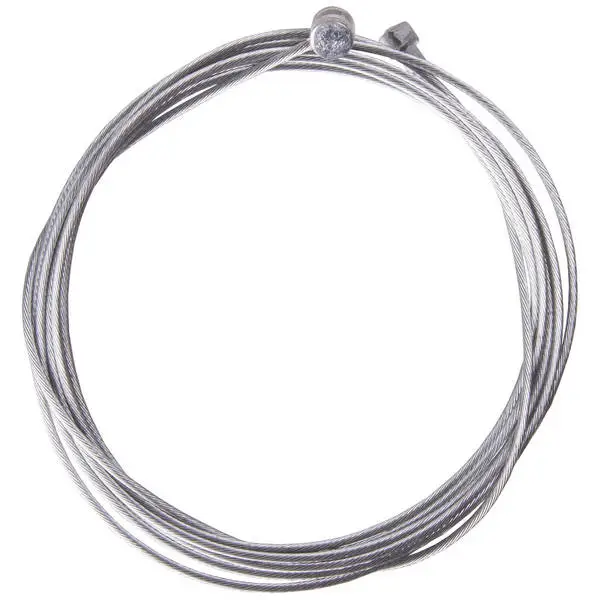 Innenzug Universal, mit Birnennippel 6x8 (für Rennrad & Kupplung) und
Zylindernippel 7x6 (für Felgenbremse), 2000/1.6mm, gerollt, 10St./PE-B.(374031)