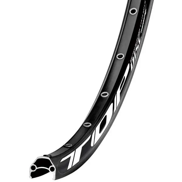 REMERX Disc Felge, REMERX "TOP DISC", 26", 559 x 19 mm, 32 Loch, schwarz, AV, mit Einfachösen
