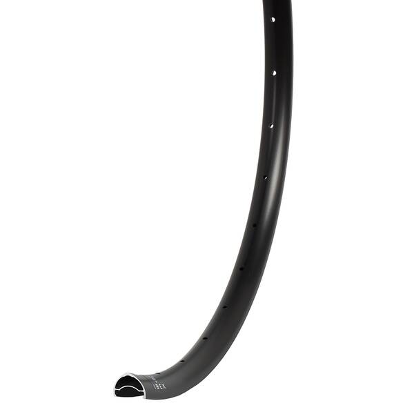 REMERX MTB Felge, „IBEX 25“, 27,5", 584 x 25 mm, 32 Loch, Aluminium, schwarz, FV, tubelessready, Gewicht: 476 g (Profil: 30/25/20 mm)